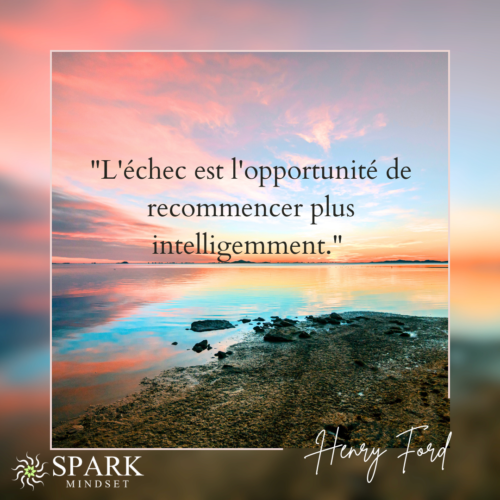 citation puissante et inspirante de Henry Ford sur les affirmations positives pour sortir du burnout et augmenter sa confiance en soi.